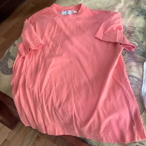 Large Collusion Tee Shirt Coral